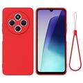 Xiaomi Redmi A3 Pro Liquid Silicone Case with Hand Strap