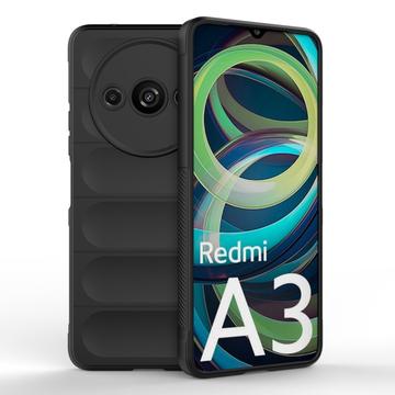 Xiaomi Redmi A3 Rugged TPU Maska - Crna