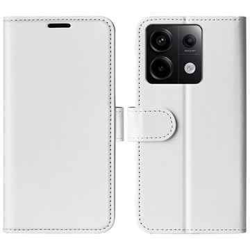 Xiaomi Redmi Note 13 Pro Futrola-Novčanik sa Magnetnim Zatvaranjem - Bela