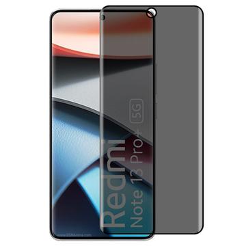 Xiaomi Redmi Note 13 Pro+ Privacy Full Cover Full Cover Zaštitno Kaljeno Staklo - 9H - Crne Ivice