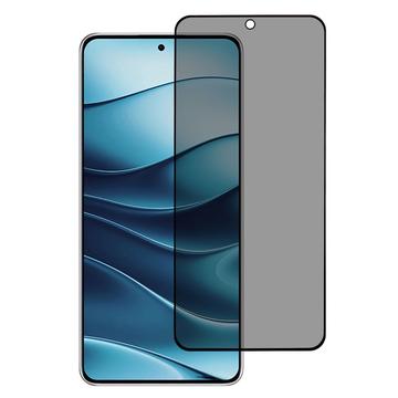 Xiaomi Redmi Note 14 Privacy Full Cover Zaštitno Kaljeno Staklo - 9H - Crne Ivice