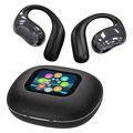 YJ33 Open-Ear Wireless Earphones with Touch Control - Black