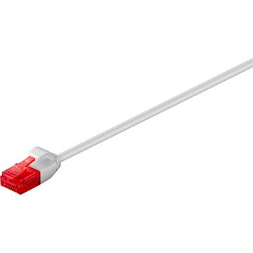 Goobay RJ45 U/UTP CAT 6 Tanki Mrežni Kabl - 7.5m - Sivi