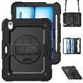 iPad Air 11 (2024) Tech-Protect Solid360 Hybrid Case w. Strap - Black