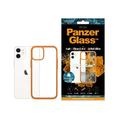 iPhone 12 Mini PanzerGlass ClearCase Antibakterijska Maska - Narandžasta / Providna