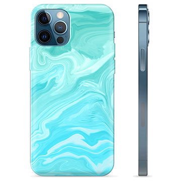 iPhone 12 Pro TPU Maska - Plavi Mermer