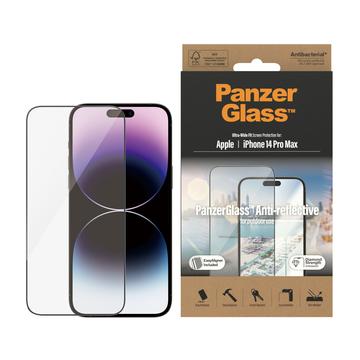 iPhone 14 Pro Max PanzerGlass Ultra-Wide Fit Anti-Reflective EasyAligner Zaštitno Staklo - Crne Ivice