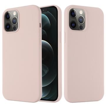 iPhone 13 Pro Max Maska od Tečnog Silikona - Kompatibilna sa MagSafe - Pink