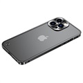 iPhone 13 Pro Max Metalni Zaštitni Okvir sa Poleđinom od Plastike