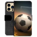 iPhone 13 Pro Max Premijum Futrola-Novčanik - Fudbal