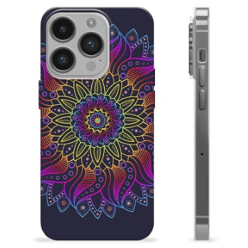 iPhone 14 Pro TPU Maska - Šarena Mandala