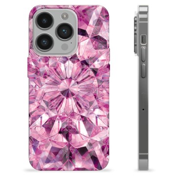 iPhone 14 Pro TPU Maska - Pink Kristal