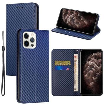 iPhone 14 Pro Futrola-Novčanik - Carbon Fiber