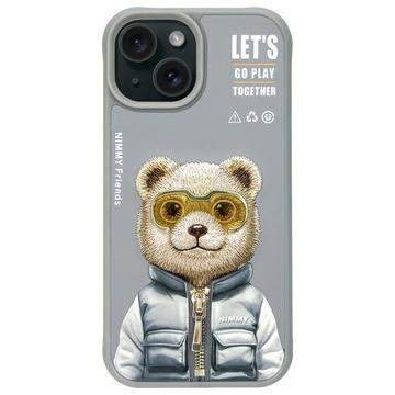 iPhone 15 Nimmy Friends Cool&Cute 2.0 Bear Case