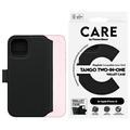 iPhone 15 PanzerGlass Care Tango 2-in-1 Wallet Case - MagSafe Compatible - Black