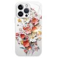 iPhone 15 Pro Flower Bouquet Hybrid Case