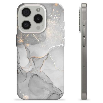 iPhone 15 Pro TPU Maska - Sjajni Greige