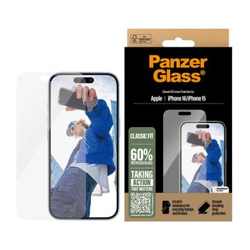 iPhone 16/15 PanzerGlass Classic Fit Zaštitno Staklo - 9H