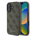 iPhone 16 Plus Guess 4G Metal Gold Logo Hibridna Maska