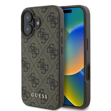 iPhone 16 Plus Guess 4G Metal Gold Logo Hibridna Maska