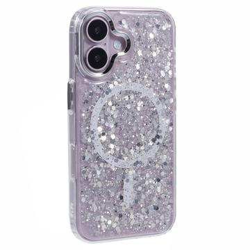 iPhone 16 Plus MagSafe-Compatible Glitter Sequin Epoxy Case