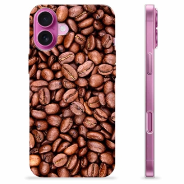 iPhone 16 Plus TPU Maska - Zrna Kafe