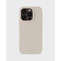 iPhone 16 Pro Holdit Silicone Case - Light Beige