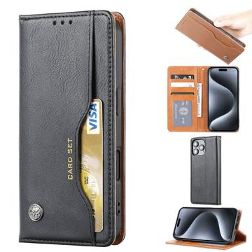 iPhone 16 Pro Max Card Set Wallet Case - Black