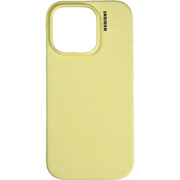 iPhone 16 Pro Nudient Base Silicone Case - Pale Yellow