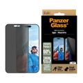 iPhone 16 Pro PanzerGlass Ultra-Wide Fit Privacy EasyAligner Zaštitno Staklo - Crne Ivice