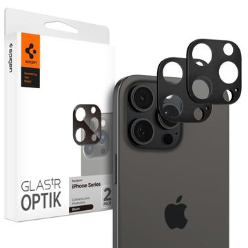 iPhone 16 Pro/16 Pro Max Spigen Optik.tR Zaštitno Staklo za Kameru - Crno