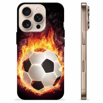 iPhone 16 Pro TPU Maska - Fudbalski Plamen