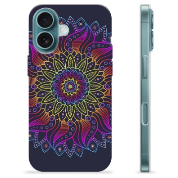 iPhone 16 TPU Maska - Šarena Mandala