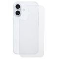 iPhone 16 Tempered Glass Back Cover Protector - 9H - Clear