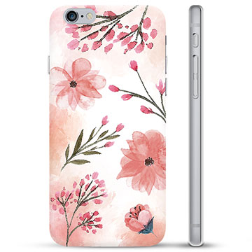 iPhone 6 / 6S TPU Maska - Pink Flowers