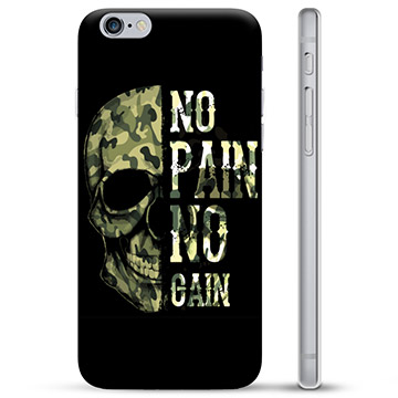 iPhone 6 / 6S TPU Maska - No Pain, No Gain