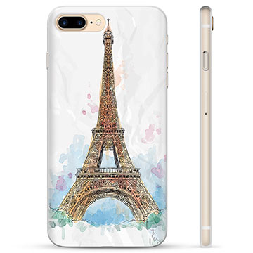 iPhone 7 Plus / iPhone 8 Plus TPU Maska - Pariz