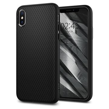 iPhone X/XS Spigen Liquid Air TPU Maska - Crna