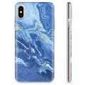 iPhone X / iPhone XS TPU Maska - Šareni Mermer