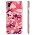 iPhone XS Max TPU Maska - Pink Kamuflaža