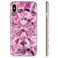 iPhone X / iPhone XS TPU Maska - Pink Kristal