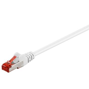 Goobay RJ45 S/FTP CAT 6 Mrežni Kabl - 1.5m - Beli