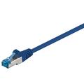 Goobay RJ45 S/FTP CAT 6A Mrežni Kabl - 0.25m - Plavi