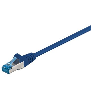 Goobay RJ45 S/FTP CAT 6A Mrežni Kabl - 0.25m - Plavi