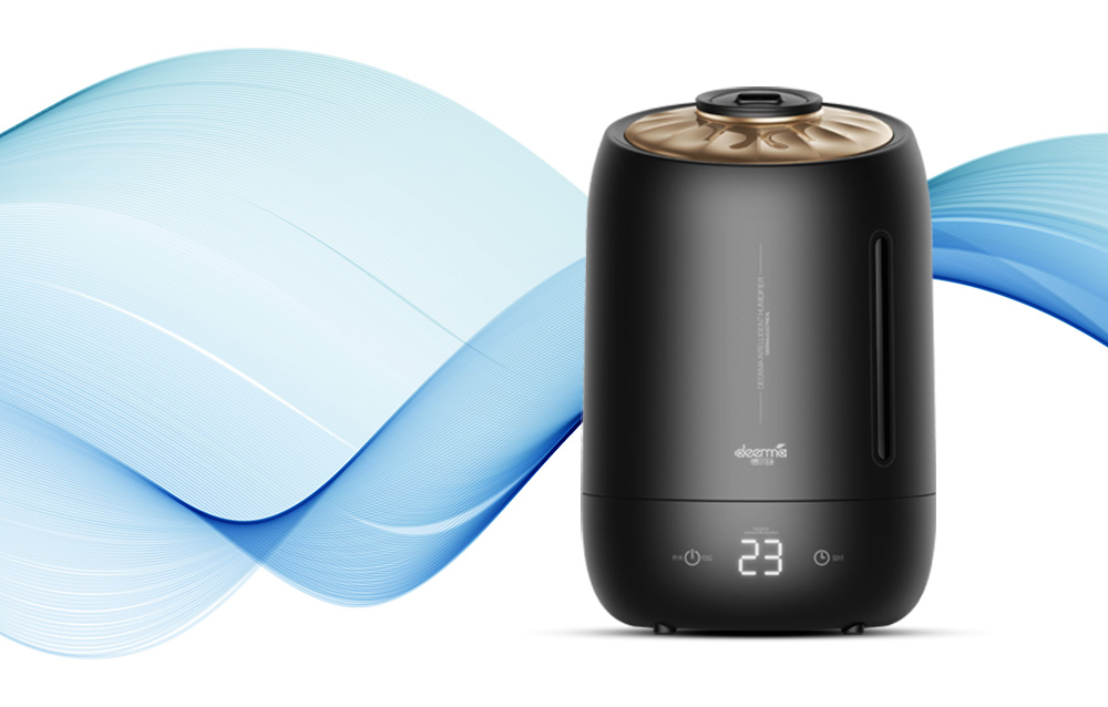 Deerma F600 Ultrasonic humidifier - crni