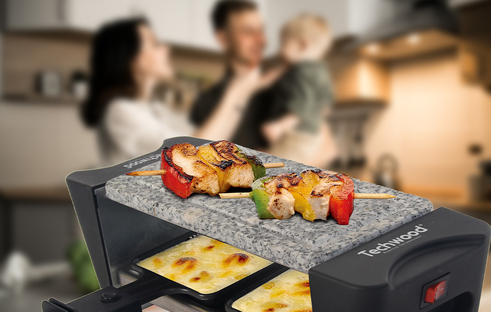 Techwood grill TRD-346 Električni Raclette duo